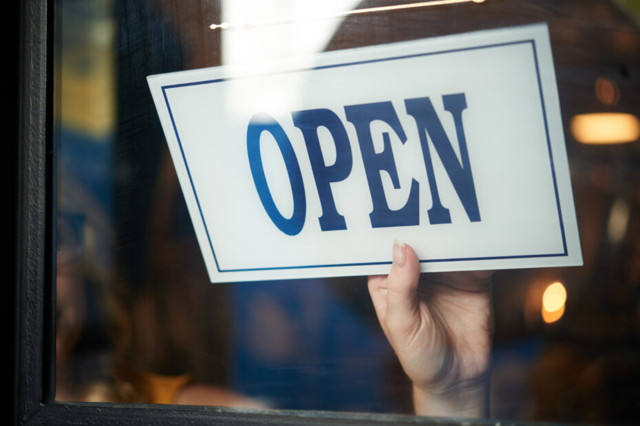 Étapes pour la création d'un commerce